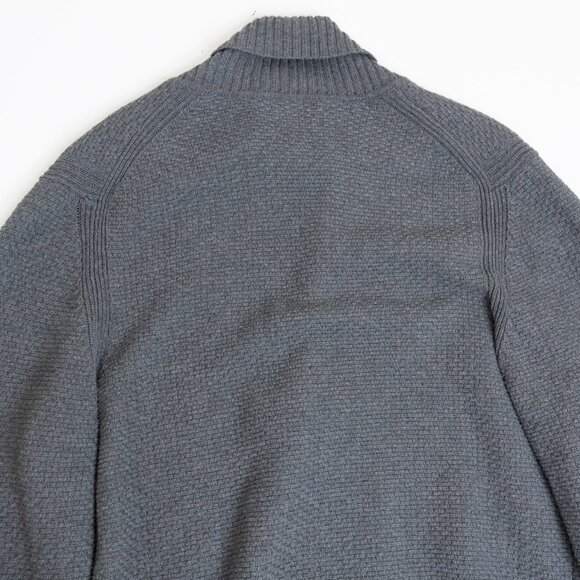 Massimo Dutti Gray Double Breasted Shawl Collar Cardigan Small/ Medium - Picture 10 of 12